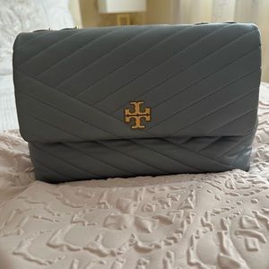 Tory Burch Kira Chevron Quilted bag in blue